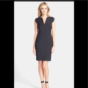 French Connection Black Sheath Dress